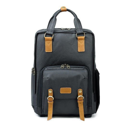 Professional Simple Light Canvas Fashion Camera Backpack