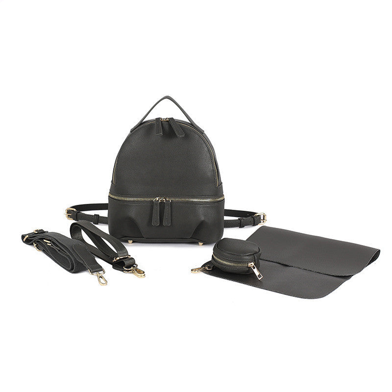 ALLFASHIONâ„?â€?MiniLeather UrbanMOM Backpack