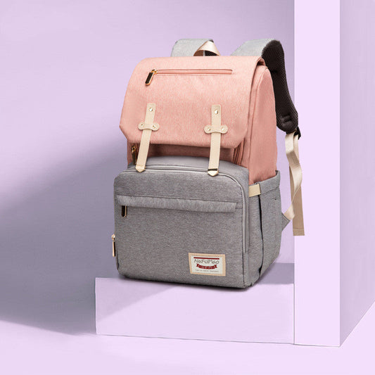 ALLFASHIONâ„?â€?MommyPro Oxford Diaper Backpack